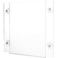 thumbnail image 4 of AdirOffice Clear Acrylic Sign Holder with Suction Cups Office Sign Frame, 8.5x11" 6-Pack, 4 of 9