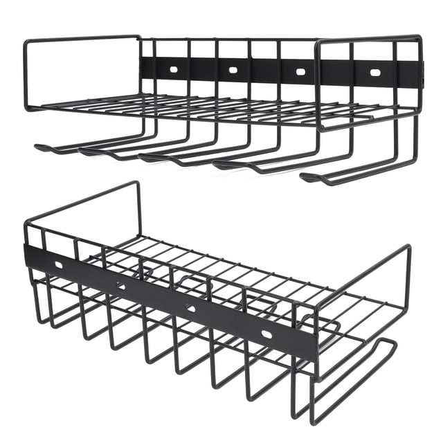 Organisateur d'Outils Électriques Support Mural en Fer Sans Fil Robuste pour Perceuse Rangement Utilitaire pour Maison Garage