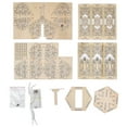 thumbnail image 2 of Muslim DIY Decoration, Ramadan Hanging Light Easy To Assemble  For Household, 2 of 8