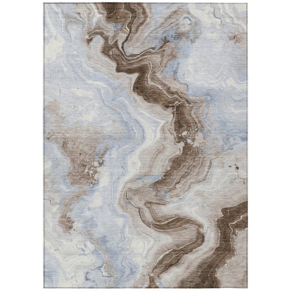 Dalyn Rugs Machine Washable Indoor/Outdoor Chantille Taupe 2'6" x 3'10" Rug