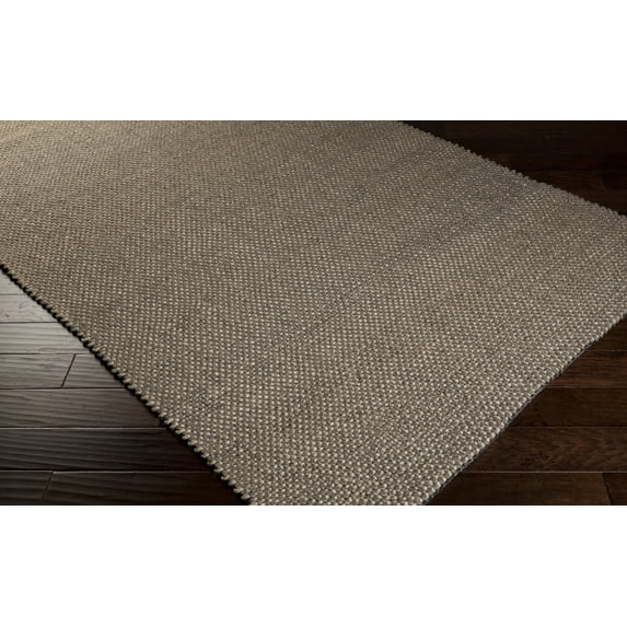 Surya Solo 2' x 3' Hand Loomed Rug in Gray