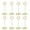Gold, variant on 10 Pack 8.75 inch Tall Table Number Holders Place Card Holder Table Picture Holder Wire Photo Holder Clips Picture Memo Note Photo Stand (Silver)