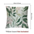 thumbnail image 4 of Ullo0ord Leaf Pillow Covers Summer Tropical Leaves Throw Pillows Cover Modern Outdoor Square Pillow Case for Home Couch Bed Sofa Patio, 4 of 7