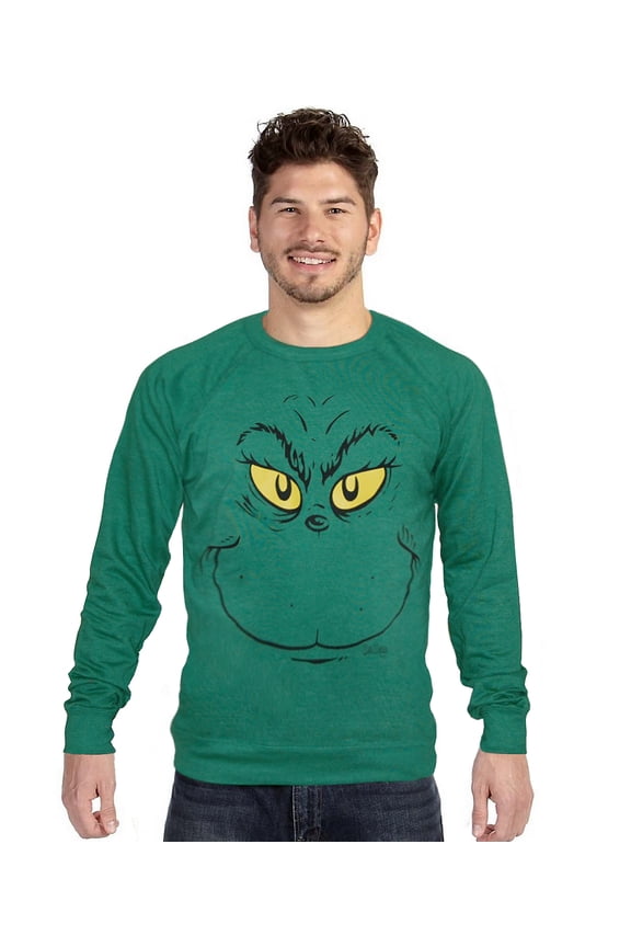 Grinch Face Sweatshirt