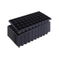 thumbnail image 2 of 10Pcs Thick Seedling Trays, Plant Trays for Seedling, 50 Holes Pet Reusable Planting Trays Growing Trays with Drain Holes 80g, 2 of 9