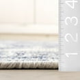 thumbnail image 2 of Rugs USA x Padma Lakshmi Istanbul Hand-Tufted Ornate Border Wool-Blend Rug, 3' x 5', Istanbul Dark Blue, 2 of 7