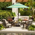 thumbnail image 5 of Ulax Furniture Outdoor All-Weather Aluminum Round 45" Coffee Table, 5 of 7