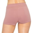 thumbnail image 4 of ALWAYS Women's Premium Super Soft Spandex Shorts Mauve L, 4 of 7