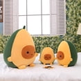 thumbnail image 3 of Avocado Plush Cute Avocado Hugging Food Pillow Fruit Shaped Stuffed Doll Toy Sof, 3 of 5