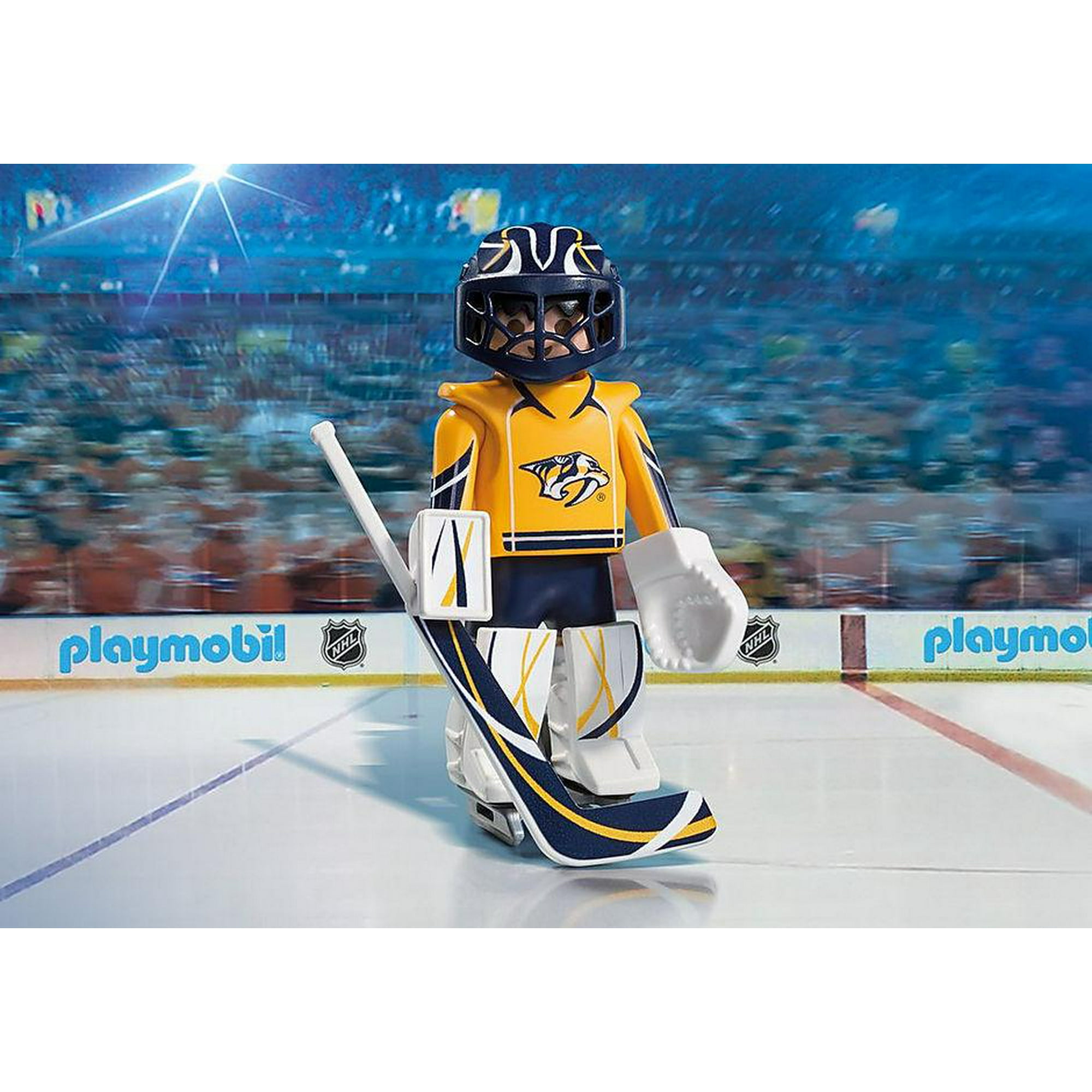 Playmobil NHL Hockey Nashville Predators Goalie 9195