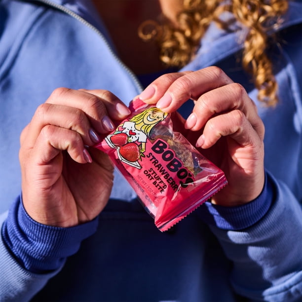 Bobo's Strawberry Bites - Snack bars for convenience stores