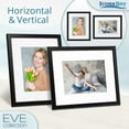 thumbnail image 5 of Icona Bay 8x10 Black Picture Frame W/ 5x7 Mat, 1 PK, Eve Tabletop Picture Frames, 5 of 6