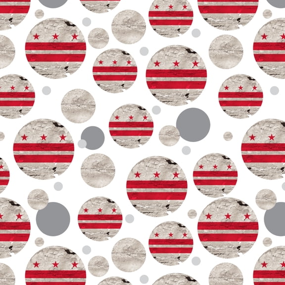 Rustic Washington DC District of Columbia State Flag Distressed USA Premium Gift Wrap Wrapping Paper Roll