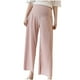 thumbnail image 1 of ShomPort Women's Maternity Pants Loose Comfy Elastic High Waist Wide Leg Pregnancy Pants with Adjustable Belt, 1 of 2