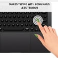 thumbnail image 3 of lixuesong Silicone Keyboards Skin for Long Nails for 2021 2024 and Air Models for Office and School Environment, 3 of 3
