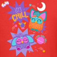 thumbnail image 3 of CafePress - Furby Let's Chill Kids T Shirt - Dark T-Shirt Kids XS-XL, 3 of 4