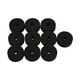 thumbnail image 4 of Emoshayoga Arandela de Fieltro para Platillos, Resistente Al Desgaste, 20 Piezas, Delicadas Almohadillas de Fieltro Redondas Antideslizantes de 4 Cm para Kit de Batería(Negro), 4 of 5