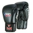 thumbnail image 3 of Fadi Sports Presents Xtreme Knockout (XKO) Boxing Gloves Made of Cowhide leather Black - 12 oz, 3 of 7