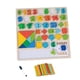 thumbnail image 2 of Rompecabezas de madera para contar, juguete educativo para el desarrollo temprano en edad preescolar para niños. forma de número, 2 of 9