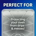 thumbnail image 5 of EZ Foil Disposable Oven Liner Trays, 18.25 x 15.75 in., 2 Count, 5 of 7