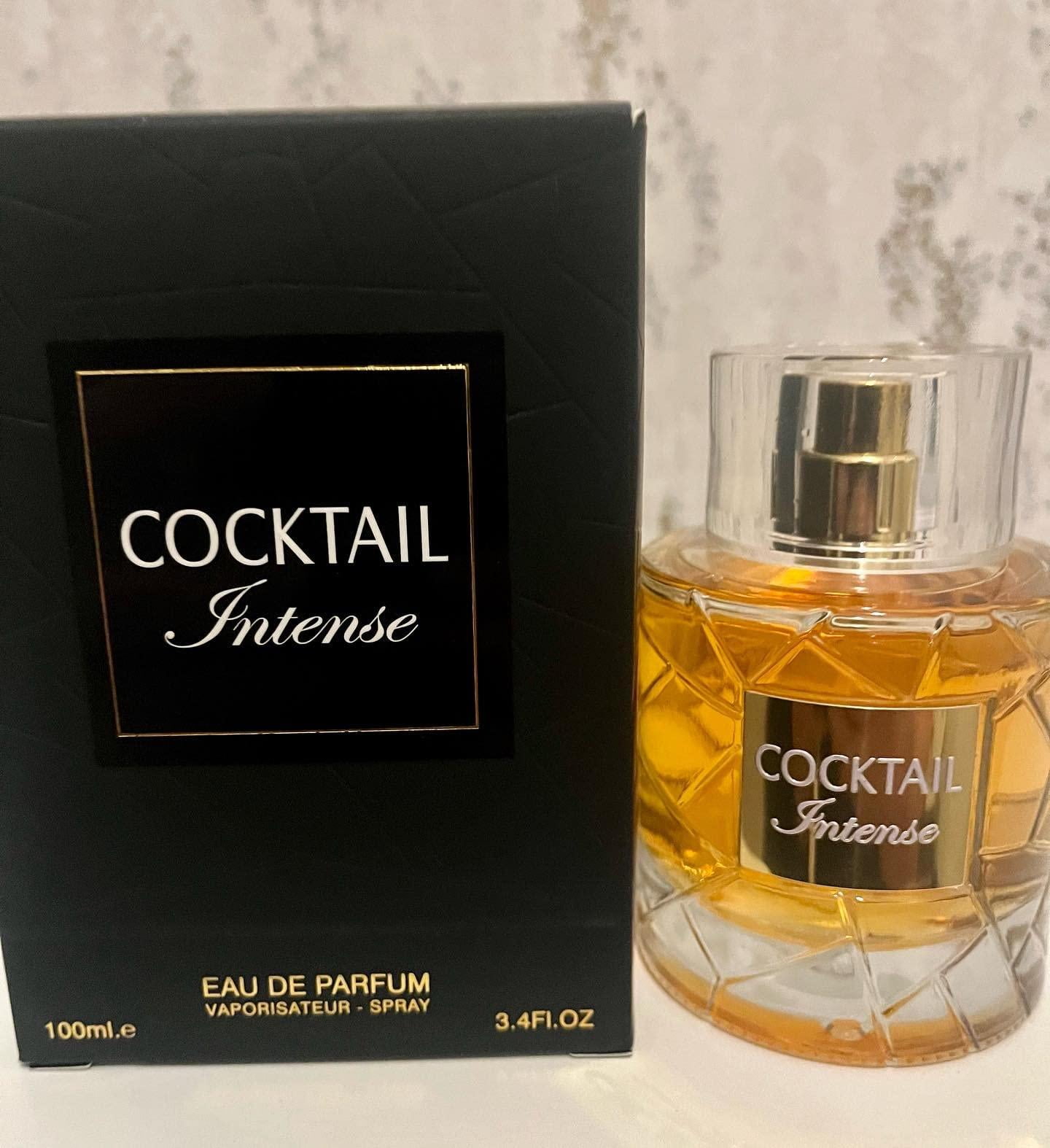 Cocktail Intense by Fragrance World Eau De Parfum Spray Unisex