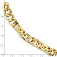 thumbnail image 2 of 14k Yellow Gold Men's Polished Link Bracelet, 2 of 2