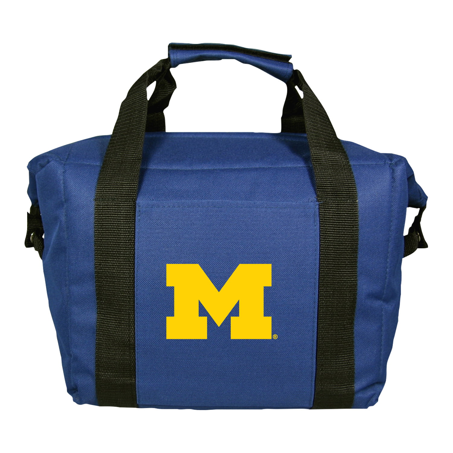 Rawlings NCAA Soft Sided Insulated Cooler Bag/Lunch Box Michigan Wolverines 12-Can Capacity 