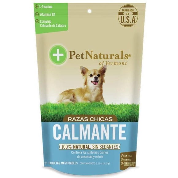 Calmantes Naturales para Perros Chicos PetNaturals Premios Pet Naturals CalmantesPerroCh