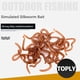 thumbnail image 3 of Toystoory 16 Uds. De cebos para peces, señuelos de gusano impermeables salvajes, simulación de olor a pescado de agua dulce, gusanos de lombriz Pescar, 3 of 6