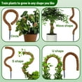 thumbnail image 3 of LANNEY Moss Pole for Plants Monstera, 50 Inch Bendable Moss Pole for Climbing Plants, 2 Pack 25 Inch Coir Totem Pole for Monstera Plant Support Indoor, 3 of 7