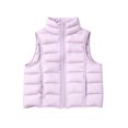 thumbnail image 7 of Abomasnow Kids Boys and Girls Puffer Vest Jacket Sleeveless Stand Collar Solid Jackets Casual Lightweight Warm Winter Cold Weather Hikking Outerwear Jackets with Pockets 7-15 Years, 7 of 7