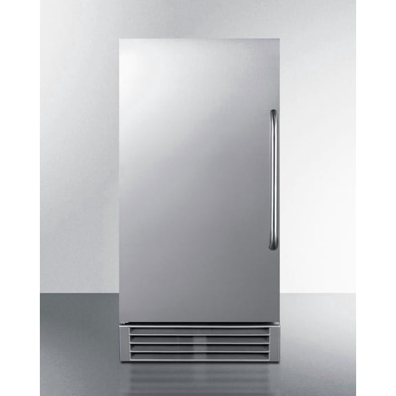 Built-In 50 lb. Clear Icemaker, ADA Compliant, Stainless steel
