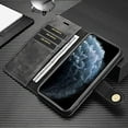 thumbnail image 3 of Mignvoa for iPhone 12 Pro Max 6.7" Wallet case, New iPhone 6.7 inch Leather Case Durable Folio Flip Slim with Card Slot Cover and Removable Magnetic Case for Apple iPhone 12 Pro Max 6.7 inch(Black), 3 of 7