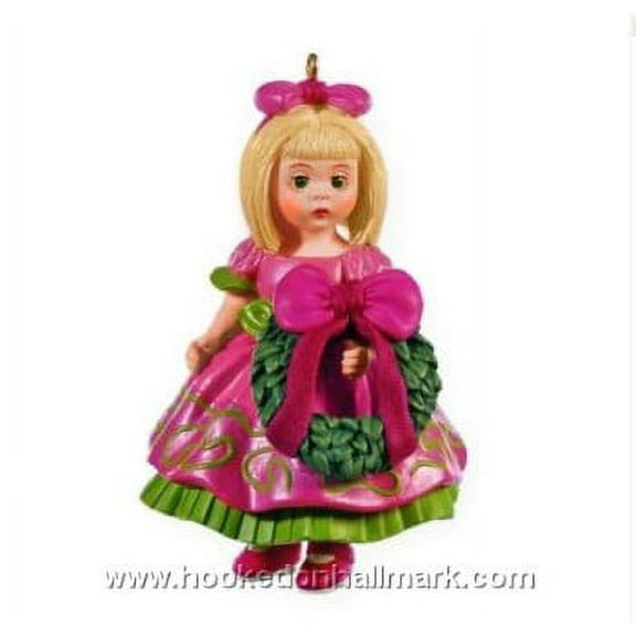 Hallmark Ornament 2009 Madame Alexander #14 - Wreath of Holiday Wishes