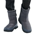 thumbnail image 3 of Yindaity Women'S Winter Boots ,Winter Cotton Shoes Snow Waterproof High-Top Non-Slip Women'S Boots(Grey,11), 3 of 6