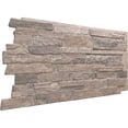 thumbnail image 6 of Ekena Millwork 49"W x 25 1/2"H x 1 1/4"D Acadia Ledge Stacked Stone, EverStone Faux Stone Siding Panel, Polermo, 6 of 9