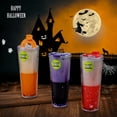 thumbnail image 2 of Way to Celebrate Halloween Glow in the Dark 26oz AS Plastic DW Drip Tumbler, Orange, 2 of 6