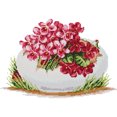 thumbnail image 3 of Cuadros Decorativos Bordado parcial Hilo de algodón ecológico Punto de cruz de flores contadas de 14 quilates (HA030) DQrwqpou Nuevos Originales, 3 of 9