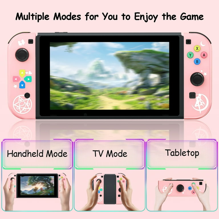 YUOY Nintendo Switch Joy Pad Controller - Pink Sailor Moon YUOY Nintendo Switch Joy Pad Controller - Pink Sailor Moon