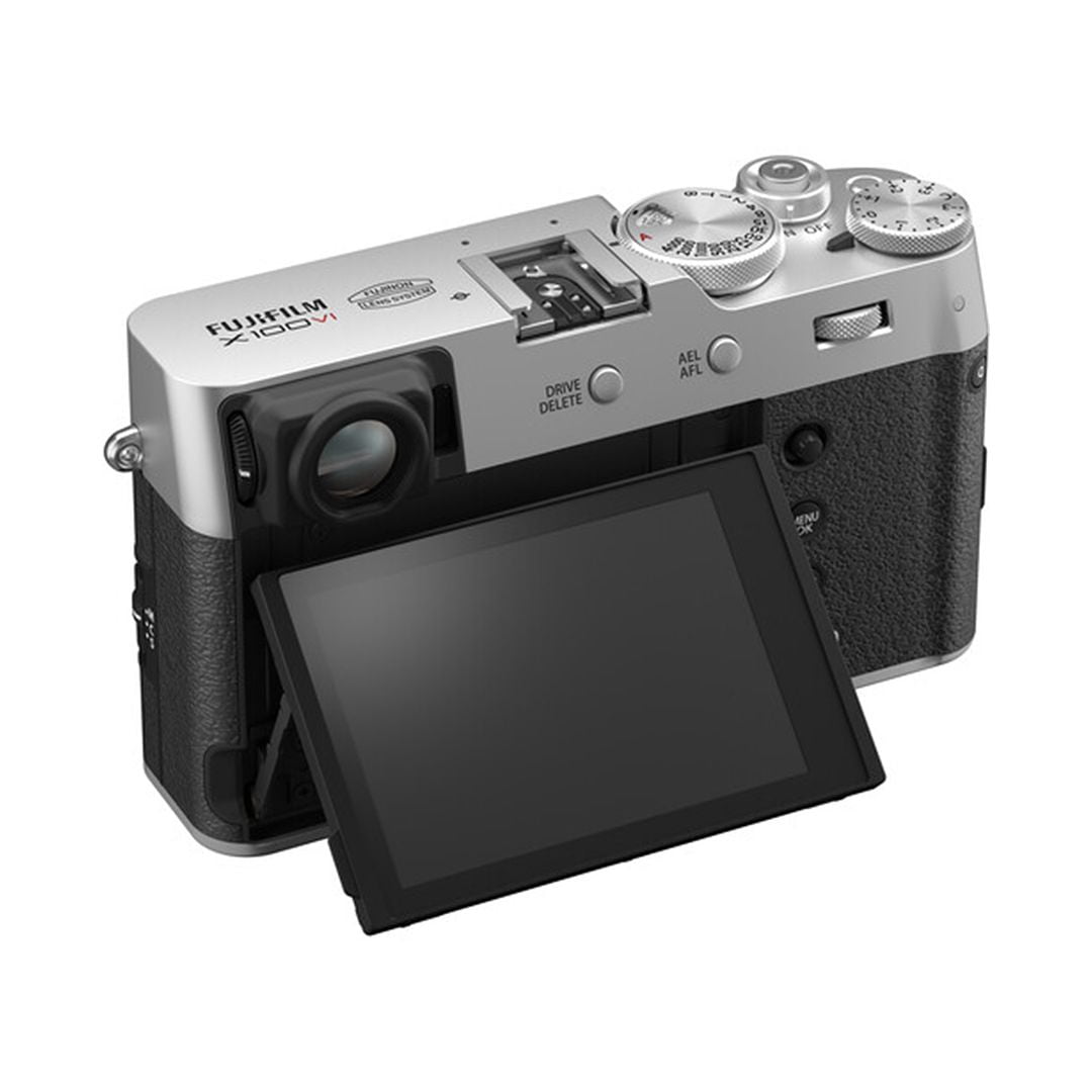 FUJIFILM X100 VI Digital Camera (Silver) with 128GB Memory Card +