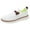 White, variant on WEAIXIMIUNG Glitter Sneakers Men Sports Shoes Fashionable New Pattern Solid Color Mesh Breathable Lightweight Comfortable Casual Shoes
