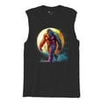 thumbnail image 5 of Full Moon Bigfoot Men's Muscle Shirt Hiking Sasquatch Hide and Seek Champion, 5 of 7