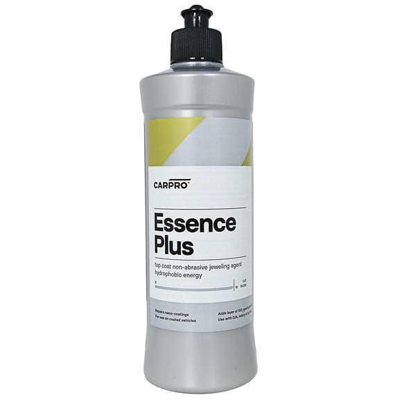 CARPRO Essence Plus Non-Abrasive Gloss Agent, SiO2, Blend of Ceramic Coat Repair Agents, High Gloss Quartz Resins, and Hydrophobic Nanoparticles for Repairing Durable Ceramic Coatings - 500ml (17oz)