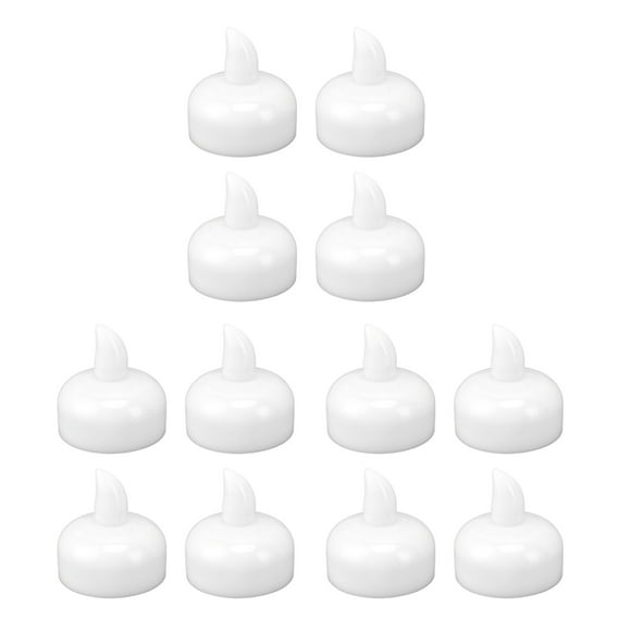 Battery Tea Lights12PCS LED Tea Lights Floating Tea Light Flameless Tea Lights Built for Precision