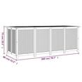 thumbnail image 2 of vidaXL Outdoor Waterproof Wooden Deck Box, Brown, 2 of 29