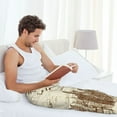thumbnail image 5 of Logiee New York Print Pajama Pants for Men,Men’s Pajama Bottoms,Mens PJ Pants with Pockets & Button Fly-3X-Large, 5 of 6