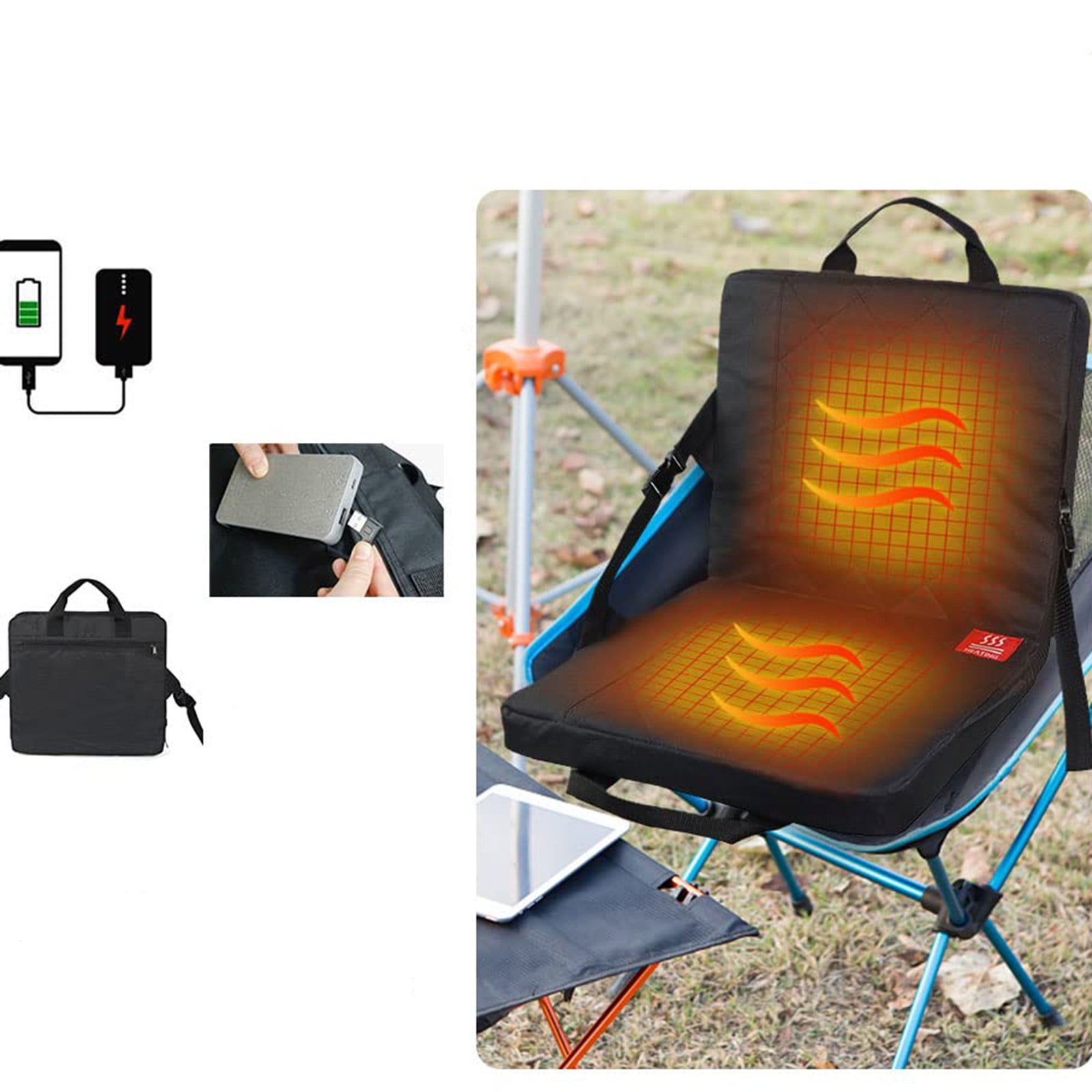 Outdoor Camping Folding Seat Pad Portable Heat Insulation Pad Bus