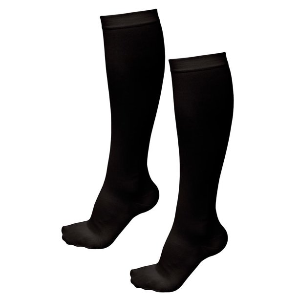 Deluxe Comfort Air Travel Compression Socks, Large/X-Large – Enhances ...