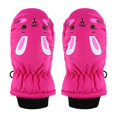 thumbnail image 1 of Guantes De Esquí Para Niños Manoplas Guantes De Nieve Impermeables Y A Prueba De Viento Guantes De Manoplas De Conejo De Dibujos Animados Guantes Cálidos De Invierno Moyic AP008164-04, 1 of 6