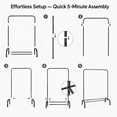 thumbnail image 3 of Heavy-Duty Freestanding Garment Rack, 3 of 8